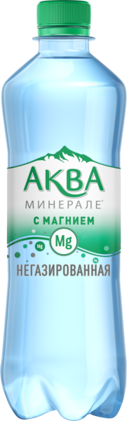 Вода питьевая AQUA MINERALE с магнием, 0.5л